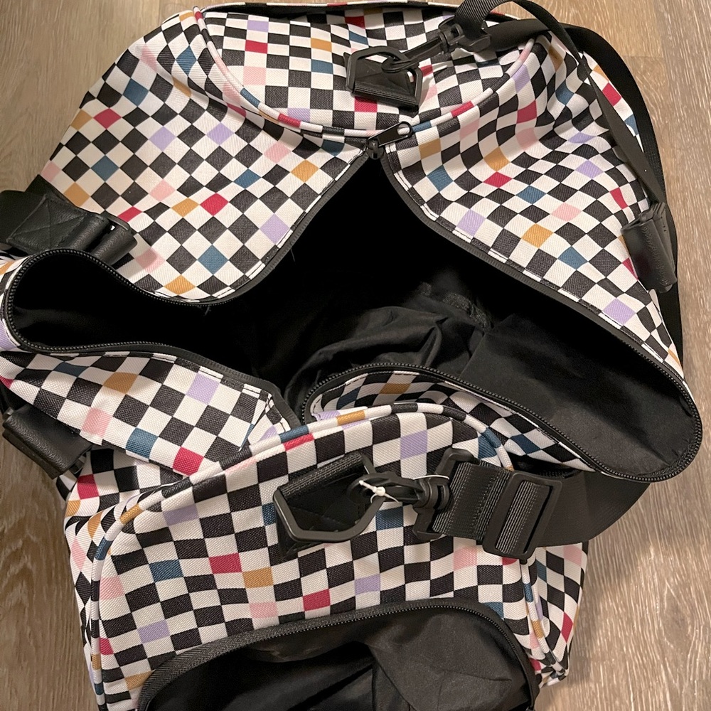 Color Block Duffel Bag